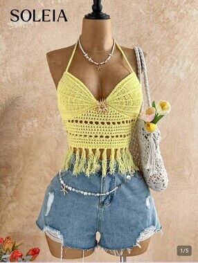 Shein Crochet Top